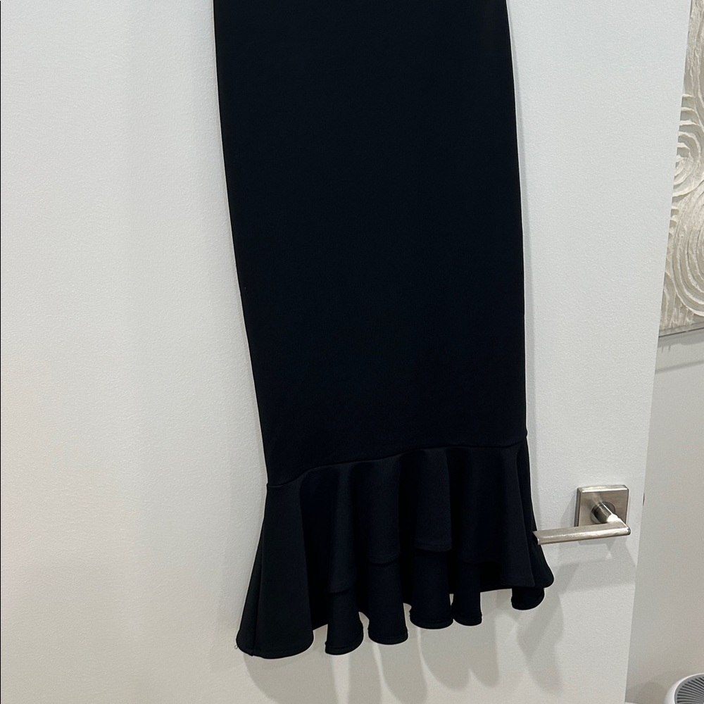 Superdown Revolve Elegant Black Strapless Dress W… - image 4